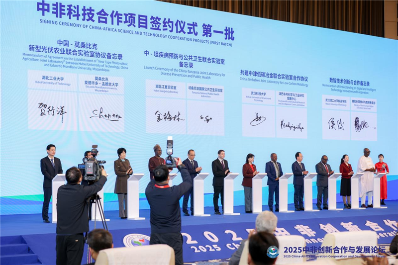 2025中非创新合作与发展论坛在武汉开幕