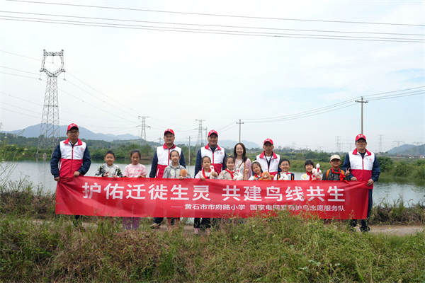 国网黄石供电公司开展世界候鸟日科普研学活动