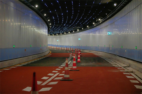 重庆南涪路节点交通改善工程主线通车