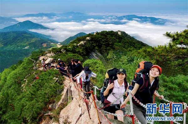 湖北大別山深處的清涼之約