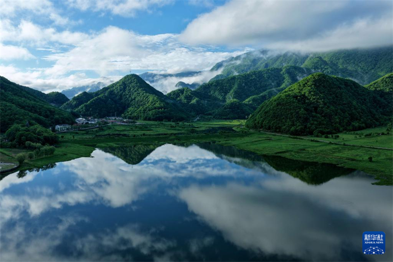 湖北神农架:风光旖旎大九湖