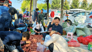 秋日延吉市兴安369大集：果菜飘香 购销两旺