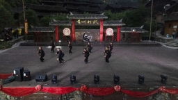 “村武”竞风流 贵州天柱传统武术公开赛燃动功夫村