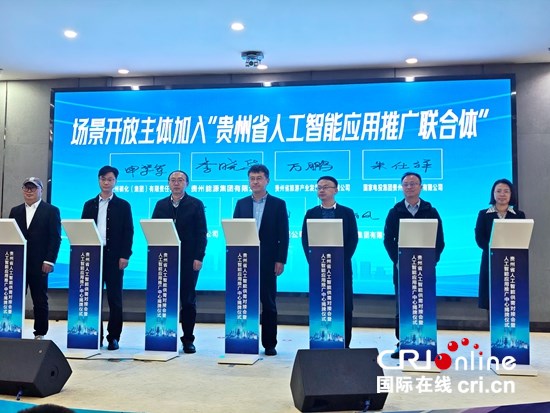 贵州省人工智能供需对接会暨人工智能应用推广中心揭牌仪式在贵阳举办