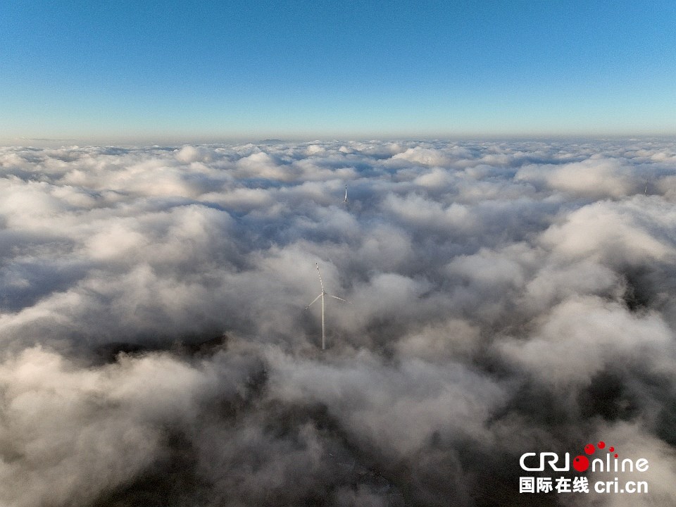 贵州六盘水:梅花山冬日云海犹如仙境惹人醉