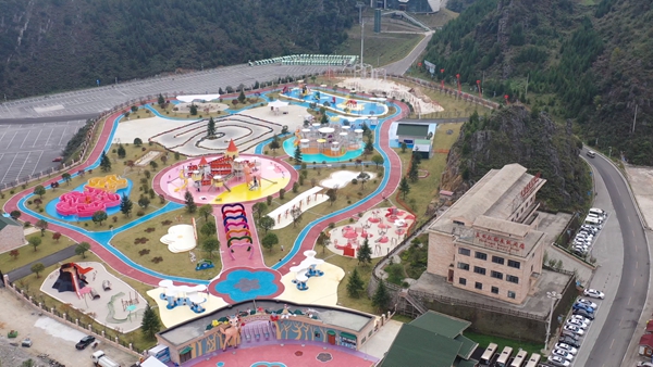 六盘水梅花山旅游景区“南国雪乡”项目预计12月下旬对外开放