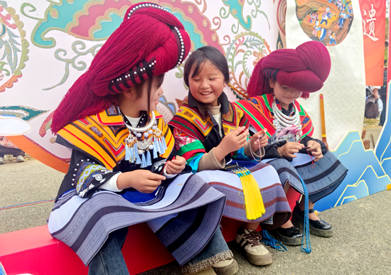 六盘水市钟山区南开苗族跳花节启幕 传统民俗焕发时代新彩