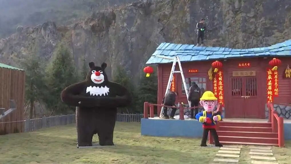 六盘水梅花山旅游景区“南国雪乡”项目预计12月下旬对外开放