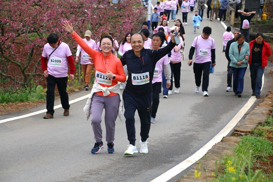 奔跑贵阳·2026第八届南明·永乐桃花跑浪漫开跑