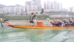 贵州沿河第十届端午龙舟赛火热开赛