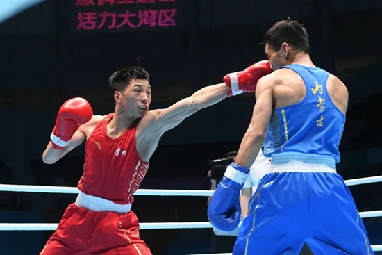 全运会贵州首金诞生 张家茂勇夺男子51公斤级冠军 null