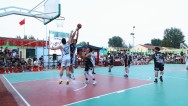 河北南皮：“村BA”火热开赛 12支村级球队赛场“激情碰撞”