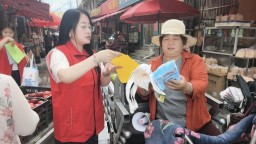 河北阜平：职工志愿聚力 共护碧水蓝天