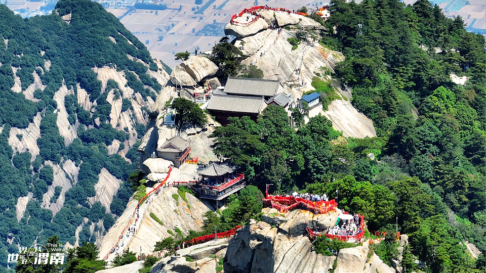 【Poetic陕西】西岳华山:绿意盈怀 山河如画