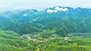 云海绕青山