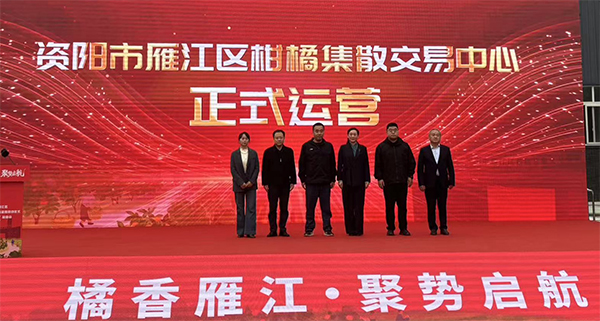 资阳市雁江区柑橘集散交易中心正式运营 “雁媛”品鉴会擦亮产业新名片 null