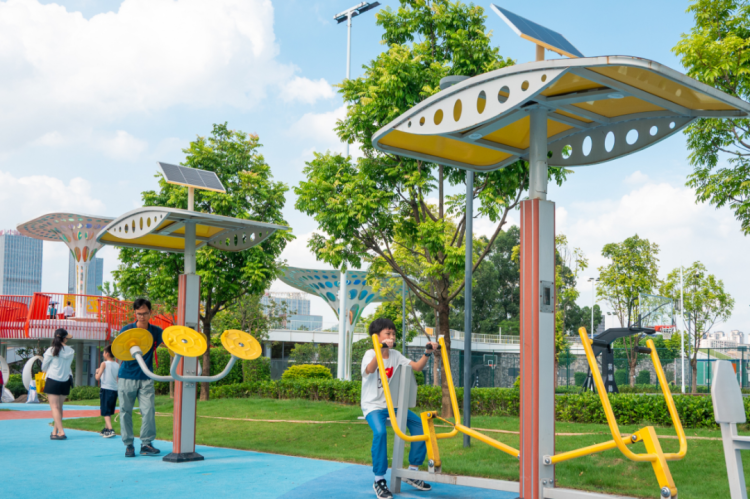 Guangzhou's Huangpu District Unveils Smart All-Ages Sports Park_fororder_图片6