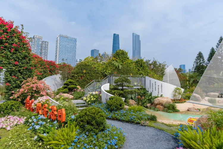 Huangpu Garden “Fuxu Bathing in the Sun · Huangpu Sailing Clouds” Wins Two Top Honors at the 32nd Guangzhou Garden Expo_fororder_图片8