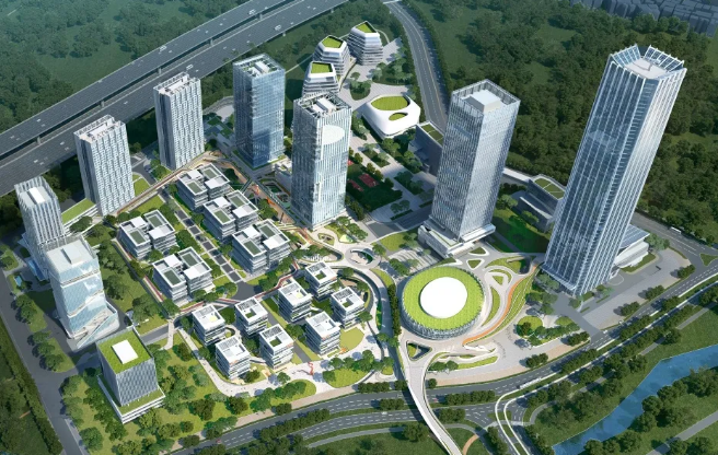Business landmarks expand in Huangpu