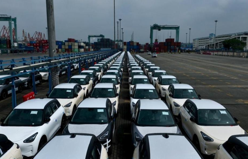 Huangpu Immigration Inspection Ensures Smooth Export of Chinese NEVs as Xinsha Port Hits Record High
