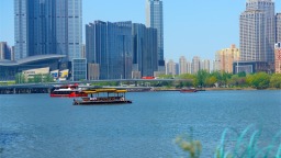 坐游船游浑河！水上视角解锁沈阳岸线新美