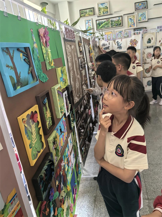 大连市第八十中学教育集团附属第一小学第二季校本课程艺术作品展举行_fororder_教育大连十八2