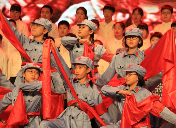 辽宁省实验中学阳光小学举办主题合唱汇演_fororder_教育大图_副本