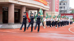 警校联动，开学第一课很“警”彩！