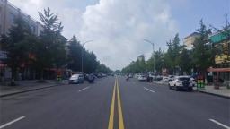大连市普兰店区富唐线路面修复养护工程竣工通车