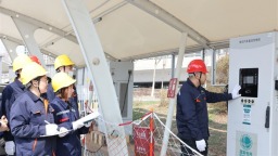 国网辽宁电力为“五一”绿色出行注入“满格电力”