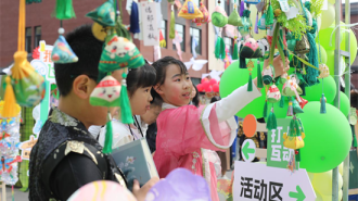 沈阳和平一校长白岛二分校举办第三届风筝节暨“五育融创”校园嘉年华活动
