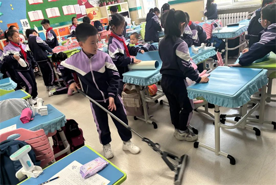 沈阳杏坛小学开展劳动月活动 构建“校园—家庭”双轨劳动育人体系_fororder_教育杏坛1
