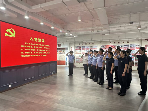 一经街边境派出所：鉴往知来强信念 忠诚护航新征程_fororder_杨薇1
