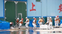 中储粮辽宁分公司举办“辽阳·2025”政企联合防汛救灾应急实战演练