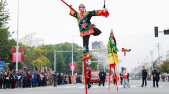 “山河鼓舞，朝阳踏歌”第四届中国非遗保护年会非遗舞蹈大巡礼在朝阳市举行