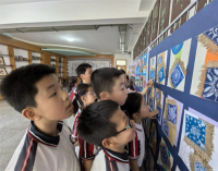 大连市第八十中学教育集团附属第一小学第二季校本课程艺术作品展举行