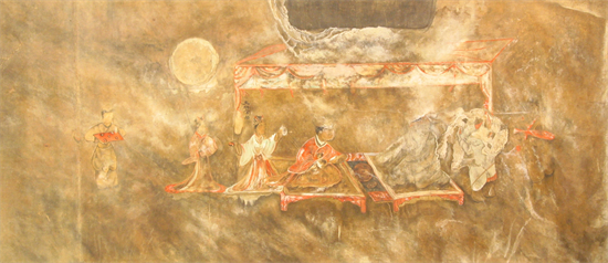 辽阳汉魏晋壁画摹本暨出土文物展在辽博开展_fororder_图片5