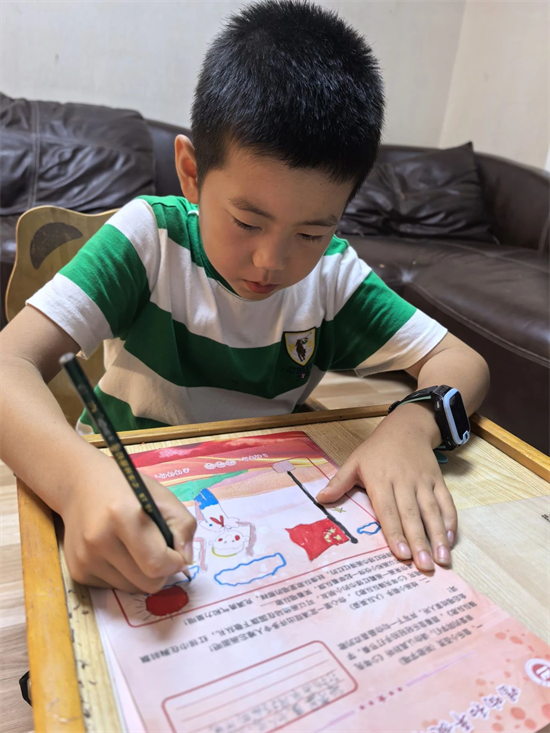 沈阳珠江五校暑假特色作业：用声音和画笔凝聚爱国力量_fororder_教育珠五2