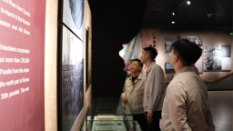 中建八局东北公司沈阳市于洪城市更新建设项目开展清明节主题党日活动