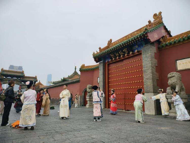 沈阳故宫的秋日限定浪漫