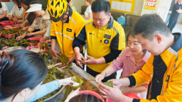 大连普兰店：粽香传暖意 端午暖“新”人