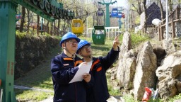 辽宁本溪：电力护航“五一”游 点亮游客安心路