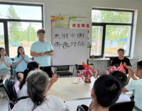 沈阳理工大学“绿源先锋”实践团送生态环保理念进乡村