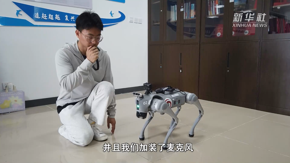 沈阳：电子导盲犬让视障人士“看见”生活点滴