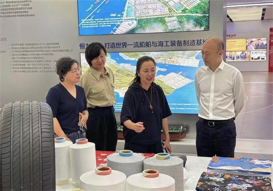 中国进出口银行评审管理部调研组赴辽宁省分行调研交流_fororder_调研组参观调研恒力集团下属相关企业2