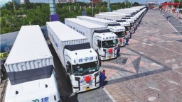辽宁营口：国际物流“第四通道”越跑越畅