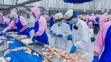 大连禽肉打通北美出口新通道