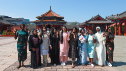 沈阳医学院留学生沉浸式体验沈阳文旅特色