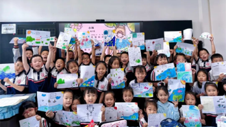 沈阳市珠江五校二年级开展“水精灵”主题期末测评活动