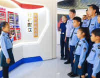 沈阳市少年警校联合黄河派出所开展“七一”党建警营主题活动